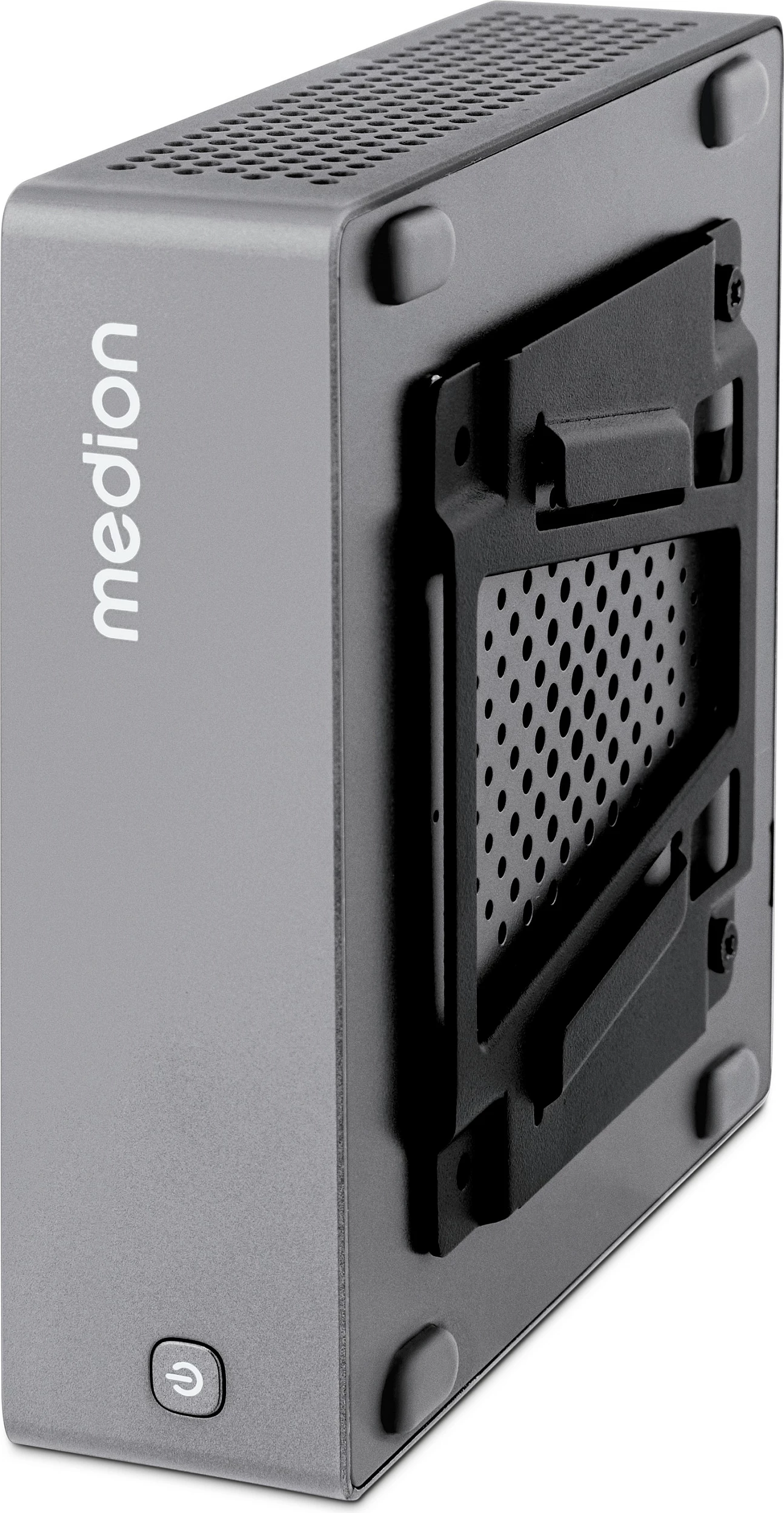 Mini PC Medion S06 MD35310, DDR4, Wi‑Fi 6, LAN, HDMI/DisplayPort, gri