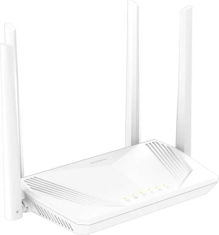 Ruter D-Link S15 AX1500, Wi‑Fi 6, 3x LAN Gigabit, 1x WAN, i bardhë