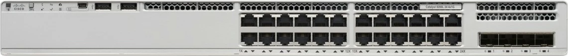 Switch Cisco Catalyst C9200L, 24 porta Gigabit, Managed, L3