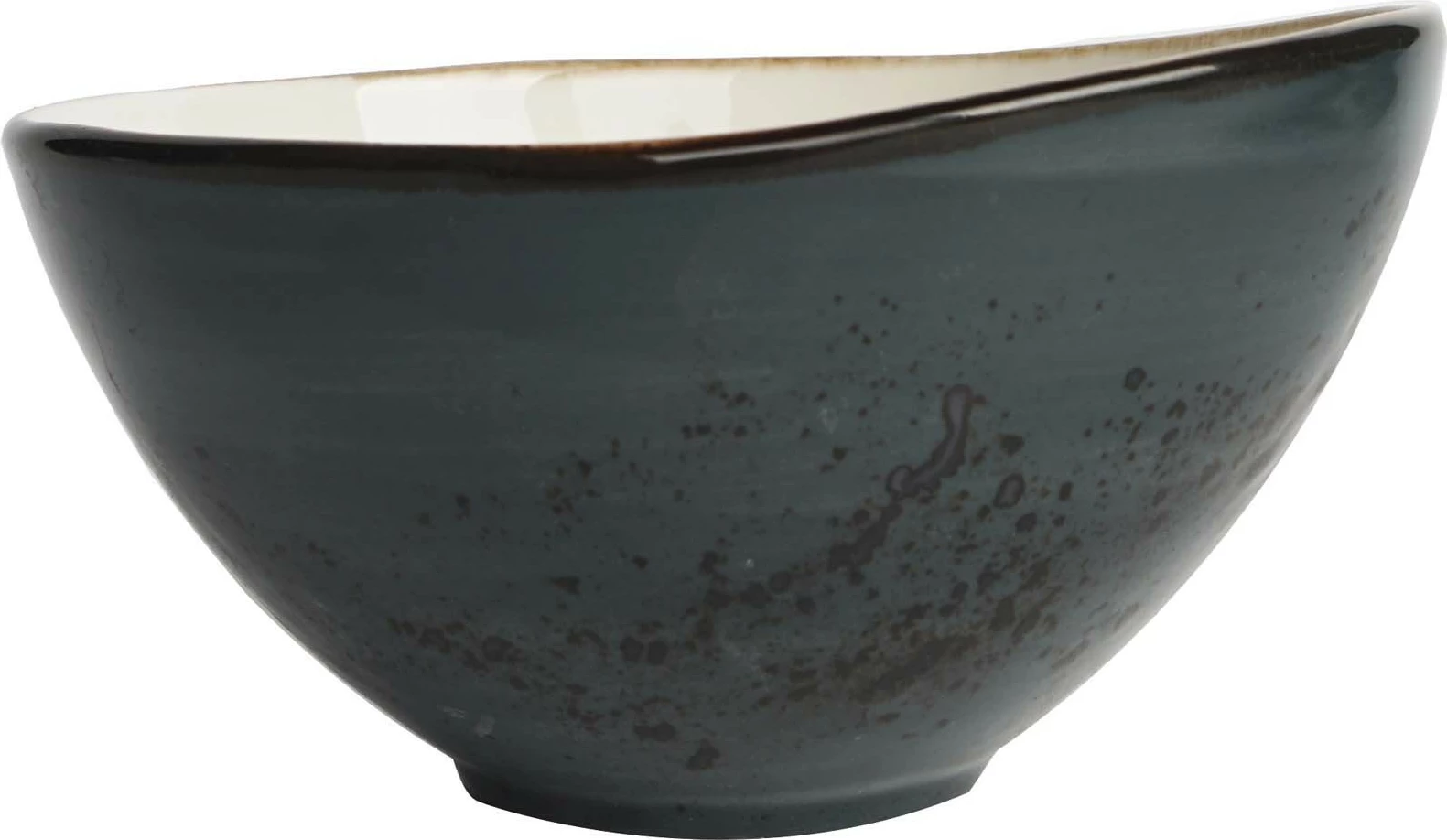 Tas porcelani Fine Dine Arando 500 ml Ø150 mm, gri, set 6 copë