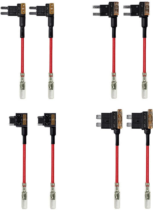 Set kabllo Type-C për kamera makine Redtiger RTH30GS, me module mbrojtëse dhe adapterë siguresash