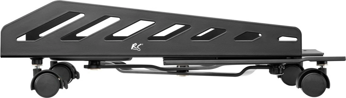 Kasë karrocë Maclean NanoRS RS480 për kompjuter, e zezë