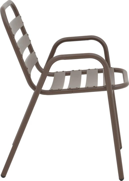 Tavolinë me karrige Watson-Sussie metal kafe-xham 60x60x70cm