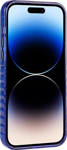 Mbështjellës Audi IML MagSafe për iPhone 14 Pro Max, Blu
