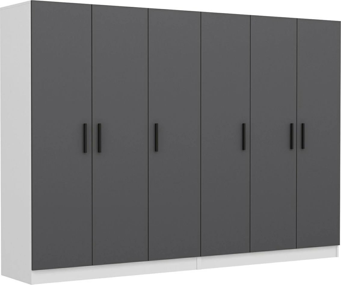 Dollap Skye Decor, antracit, 270x210x52cm
