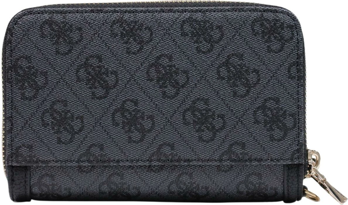 Portofol për femra Guess Coleen Logo SML Zip SWSG97 49164, antracit
