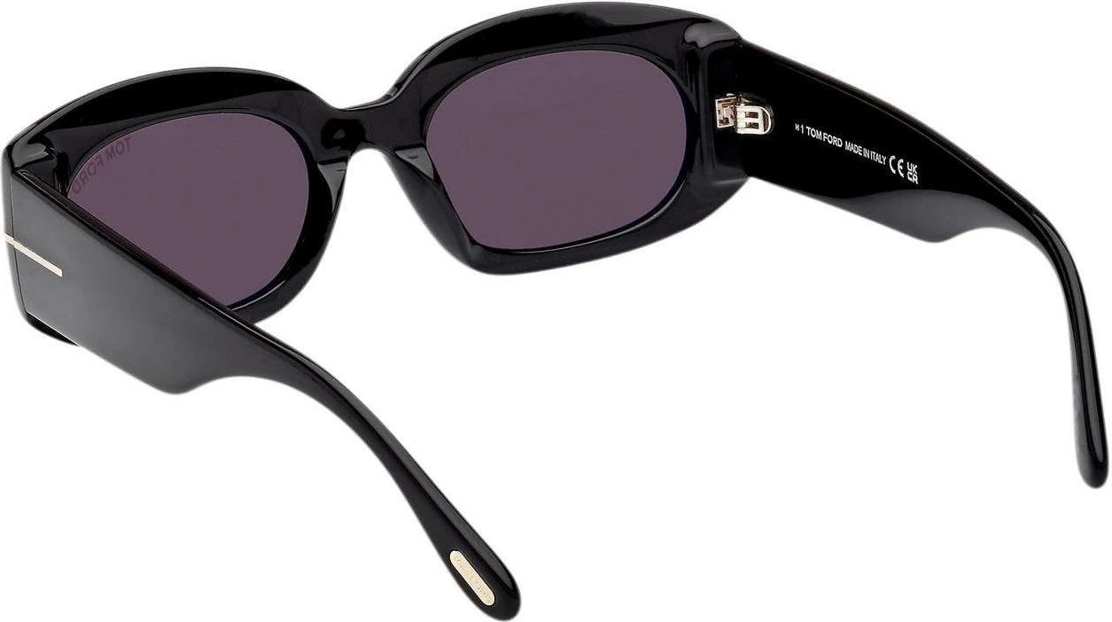 Syze dielli për femra Tom Ford Cielle FT1187 01A, të zeza [Madhësia: 52]