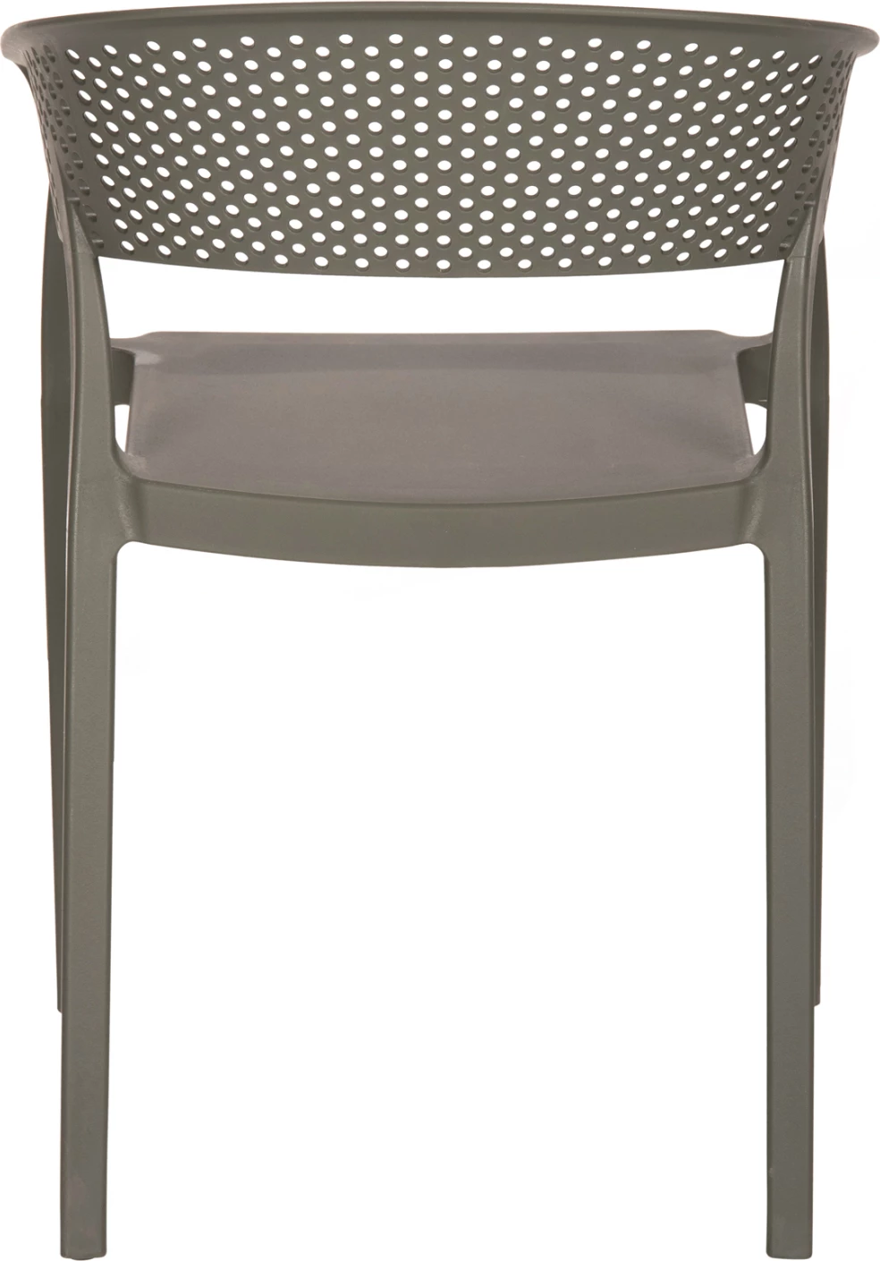 Karrige polipropileni e perforuar FH5941.07 ngjyrë ulliri e errët 53,5x50,5x73Hcm