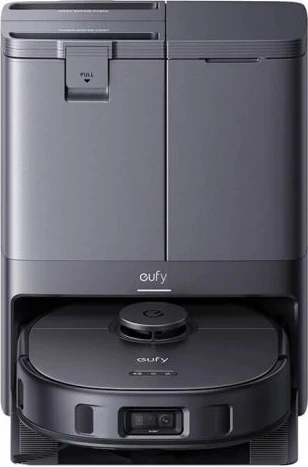 Fshesë robotike Anker Eufy X10 Pro Omni 8000 Pa me stacion vetëpastrues, gri e errët