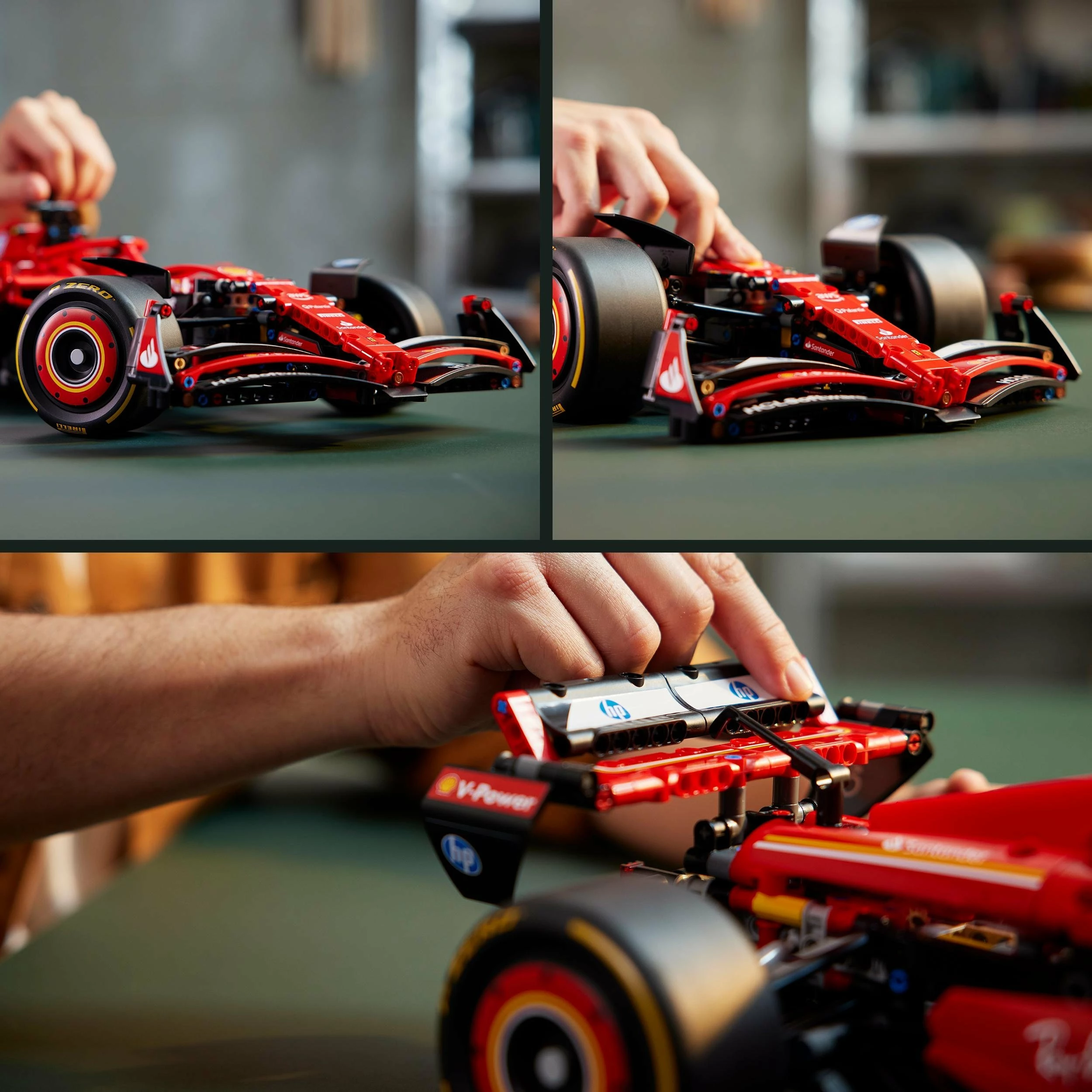 Set ndërtimi LEGO Technic Ferrari SF-24 F1 42207, 1361 copë, 1:8, 18+, kuqe