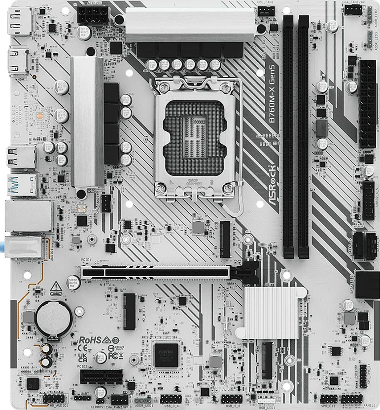 Pllakë amë ASRock B760M-X Gen5, Socket LGA1700, micro ATX