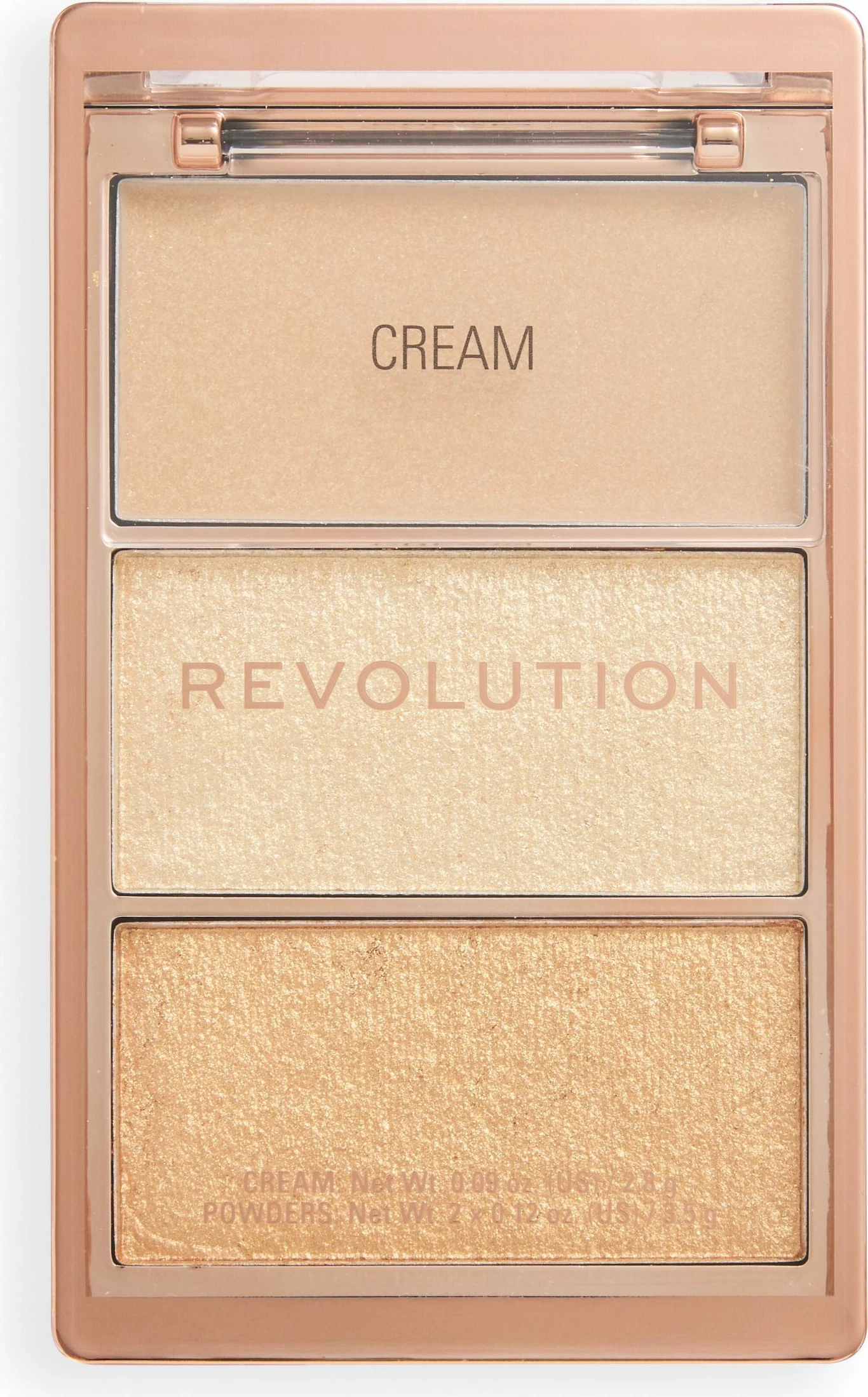 Revolution Highlight Icon Palette Rosy Gold Glow