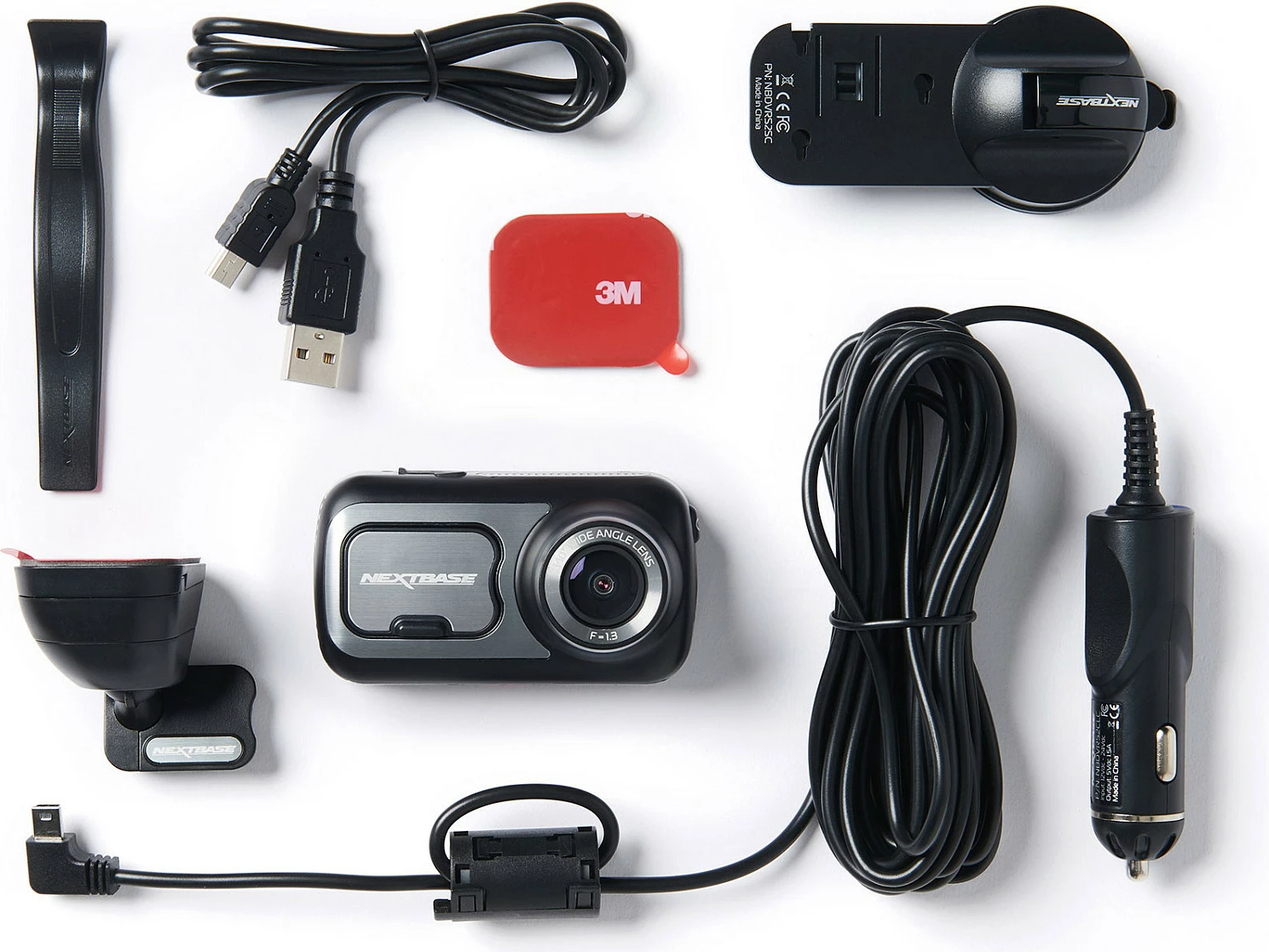 Dashcam Nextbase 422GW, 140° kënd i gjerë, e zezë