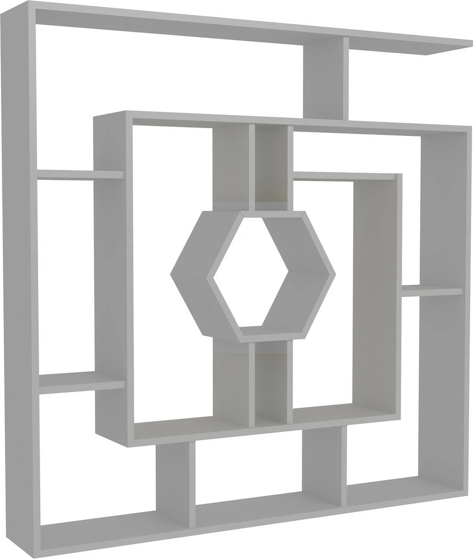 Raft librash Hanah Home, Labrina, ngjyrë e bardhë