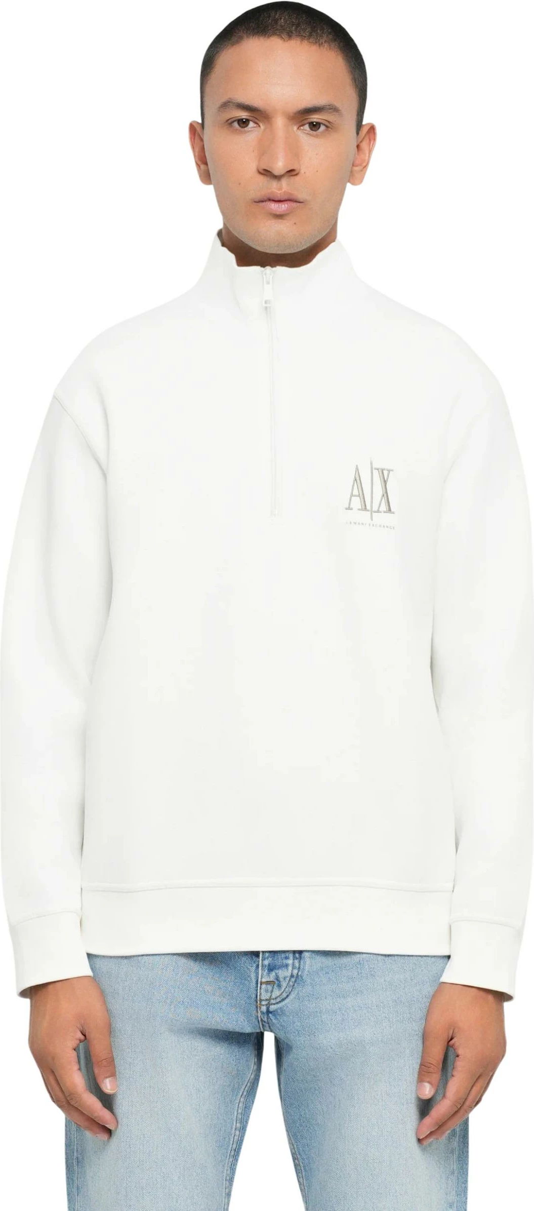 Duks për meshkuj Armani Exchange XM000370 AF10818, i bardhë [Madhësia: XS]