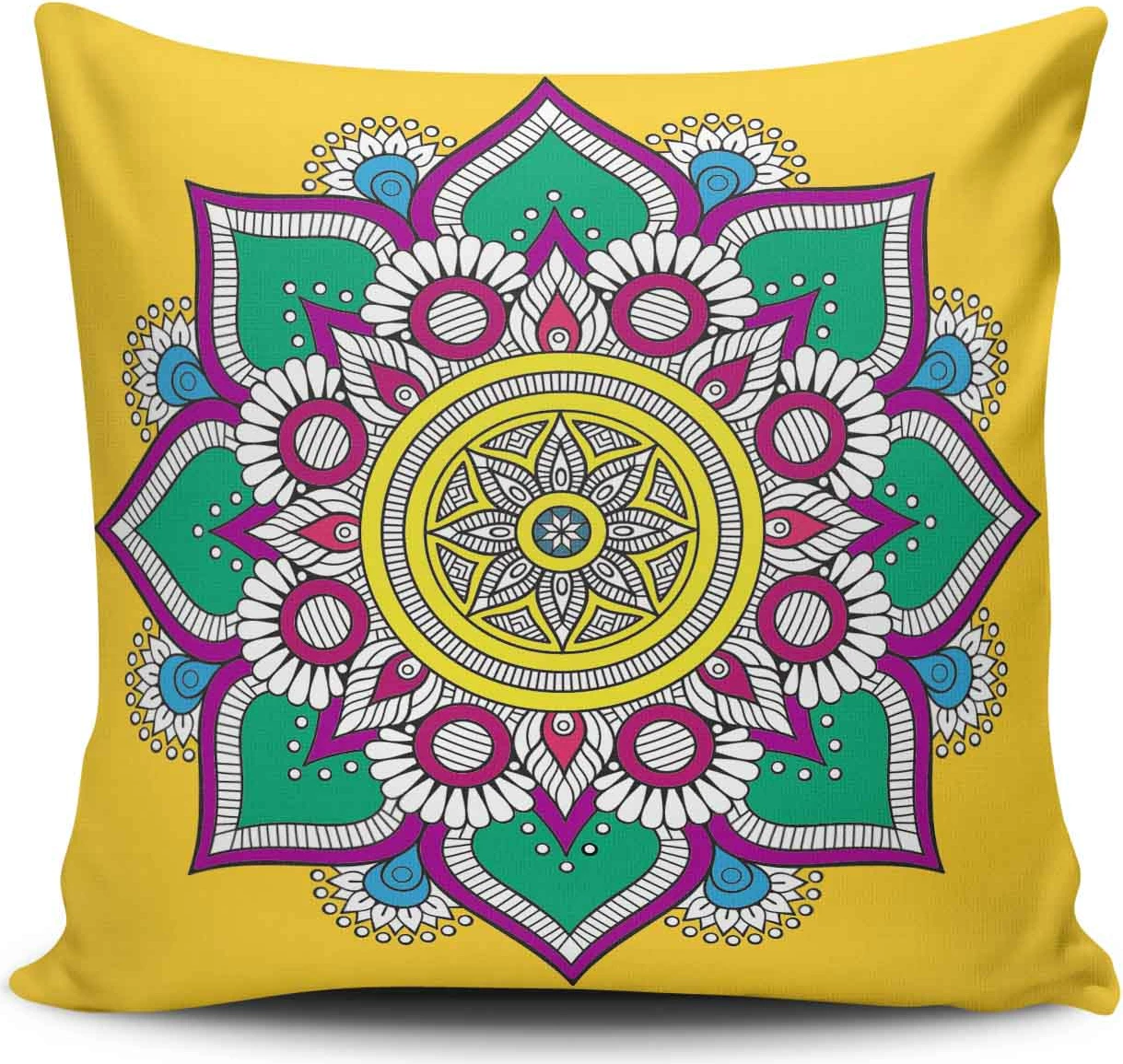Jastëk dekorativ Aberto Design, NKRLNT-376, shumëngjyrësh, 43x43cm