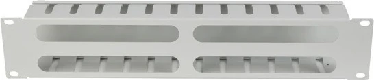 Organizues Kabllash Lanberg 19'' 2U me kapak tip A, gri