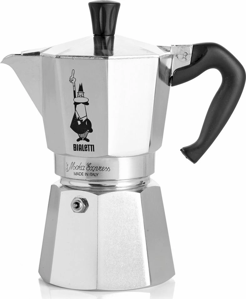 Kafetierë moka Bialetti Moka Express 990001168, 2 filxhana, argjend