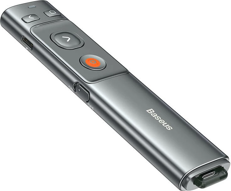 Telekomandë prezantimi Baseus Orange Dot WKCD00013 me tregues lazer, gri