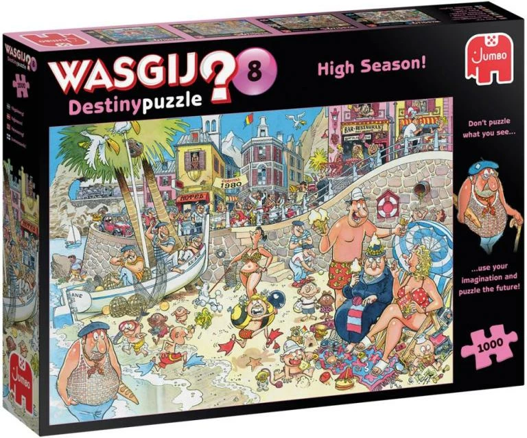 Puzzle, Jumbo Spiele Wasgij Destiny 8 High Season, 1000 copë