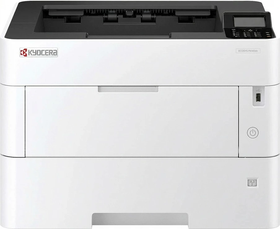 Printer lazer Kyocera ECOSYS P4140dn, A3, 40 ppm, Duplex, Ethernet, bardhë