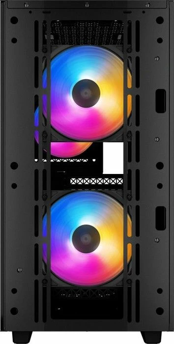 Kasë Deepcool MATREXX 40 3FS ARGB (DP-MATX-MATREXX40-3F) Micro-ATX Mini Tower, 3 ventilatorë 120 mm, xham i temperuar, e zezë