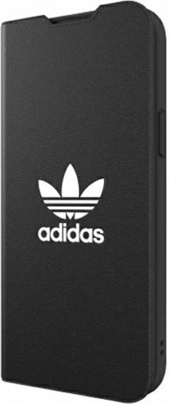 Mbështjellës Adidas OR Booklet Case BASIC për iPhone 13 Pro Max, 6.7", zi-bardhë