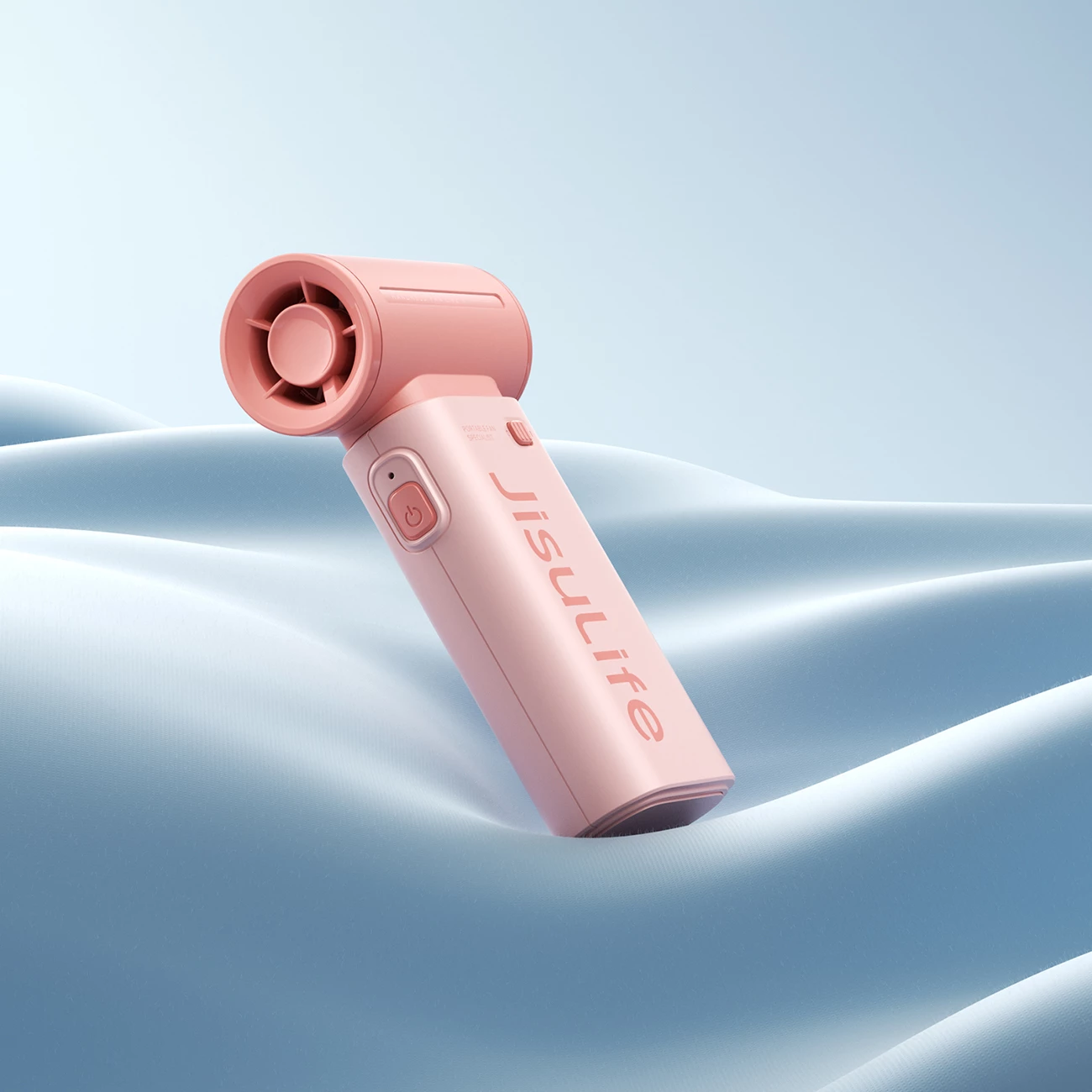 Ventilator dore Jisulife Life9, 3600mAh, USB-C, Rozë