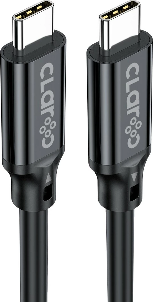 Kabëll USB-C Claroc 7m, 4K@60Hz, 100W, 20Gbps, zi