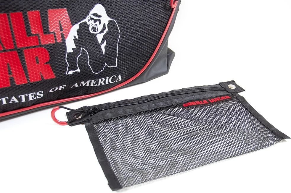 Jerome Gym Bag - Black/Red