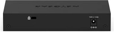 Switch NETGEAR MS308E, 8x 2.5G Ethernet, fanless, montim në mur, i zi