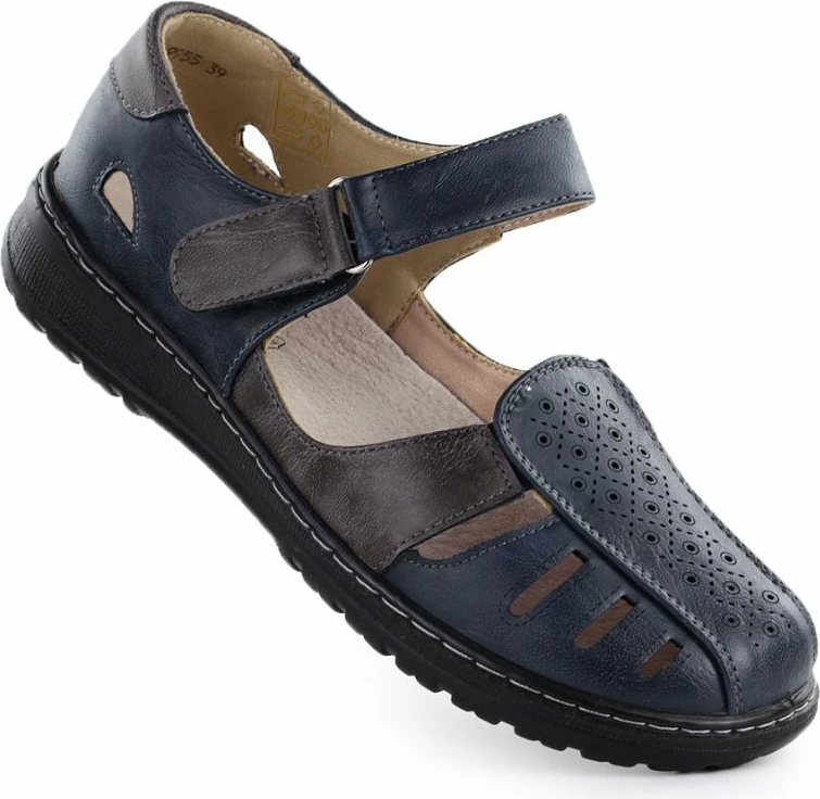 Këpucë për femra Unisoft, navy blue