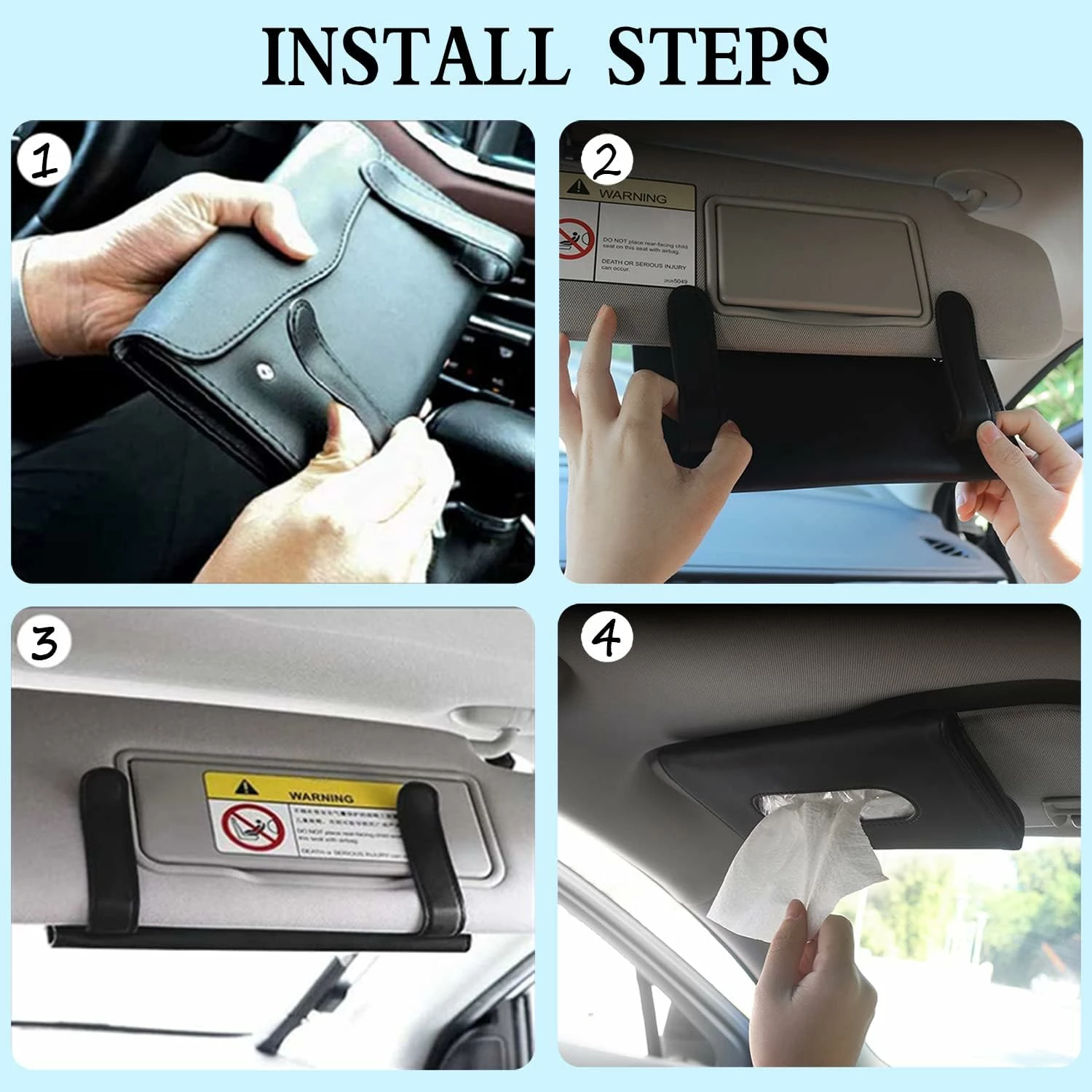 Kutia mbajtëse e salvetave për makinë