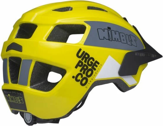 Helmetë për fëmijë URGE, verdhë-gri