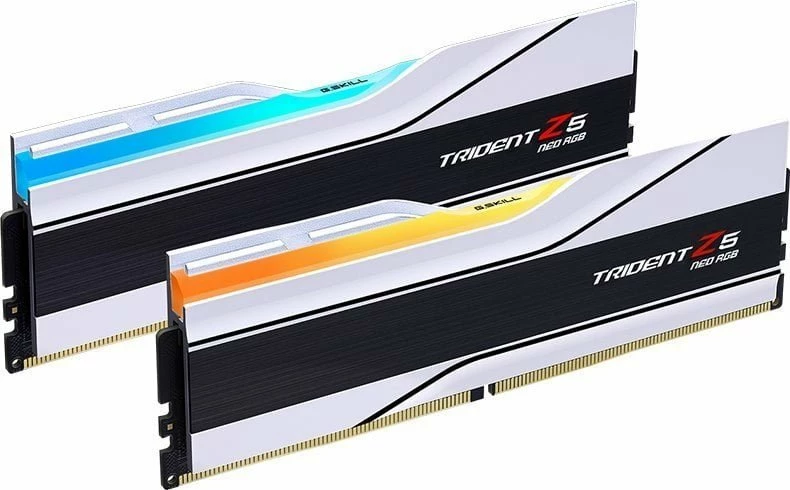 RAM Memorje G.Skill Trident Z5 Neo RGB DDR5 32GB 6000MHz CL30 (2x16GB) UDIMM AMD EXPO, bardhë/zi (F5-6000J3036F16GX2-TZ5NRW)