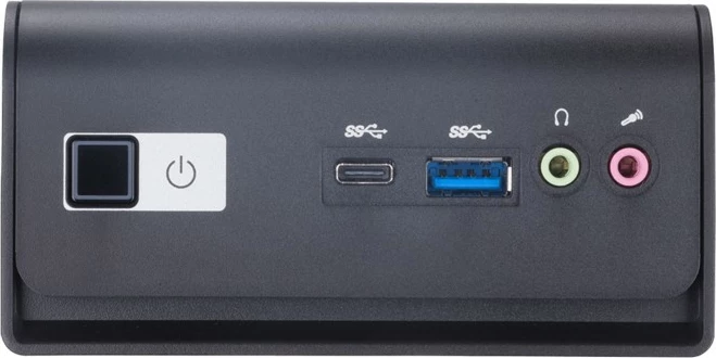 Kasë Gigabyte Brix GB-BMCE-5105 mini-PC barebone e zezë