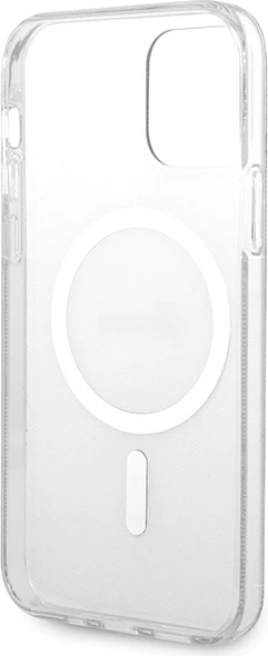 Set mbështjellës Guess GUBPP12MH4EACSK me karikues wireless për iPhone 12/12 Pro, MagSafe, zi