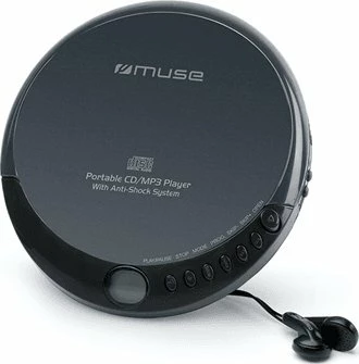 Odtwarzacz CD/MP3 portativ Muse M-900 DM, anti-shock, LCD, AUX, i zi, me kufje