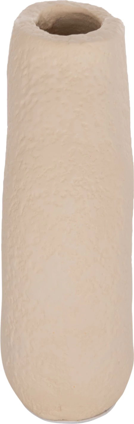Vazo dekorative tavoline DECANT, terrakotë, ngjyrë e bardhë krem, FH4667.02S, 17.5x6.5x17cm