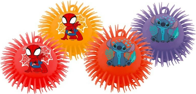 Top lodre Simba Furry Spidey Ball, 17 cm, set 12 copë, shumëngjyrësh