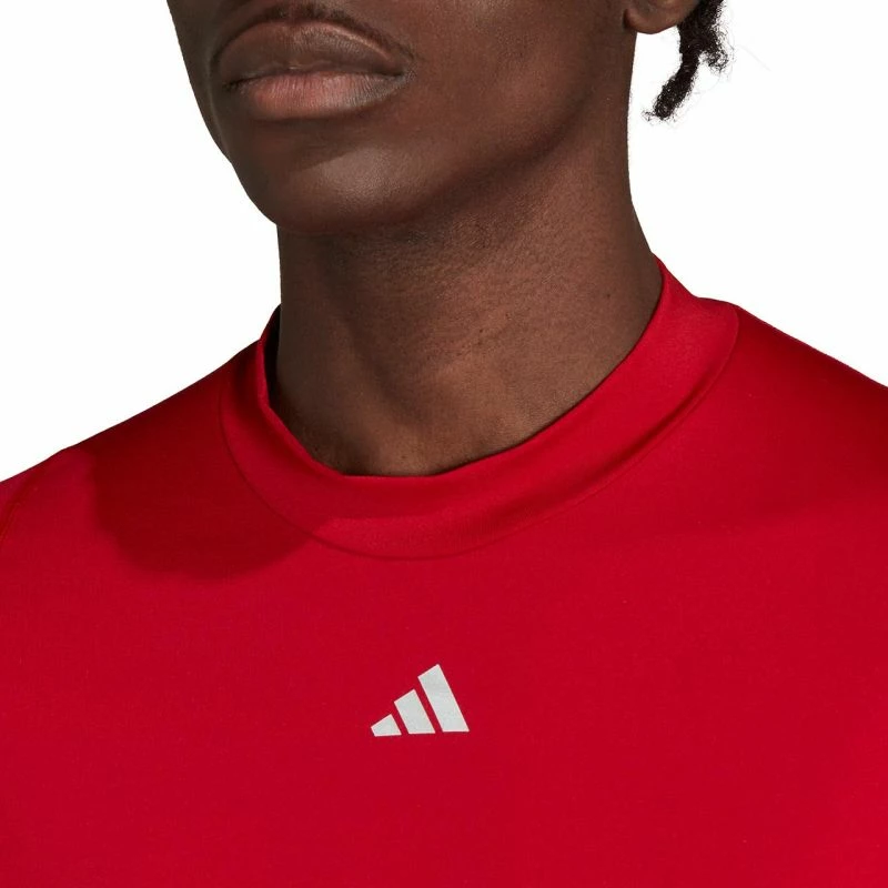 Bluzë adidas Techfit Cold.Rdy për meshkuj, e kuqe