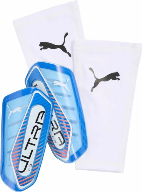 Mbrojtëse kërcinjsh Puma Ultra Flex Sleeve, blu dhe të bardha