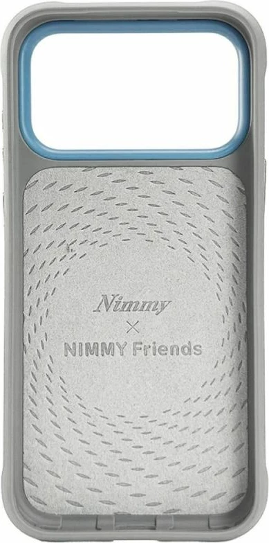 Kapak telefoni Nimmy Cool&Cute 2.0 për iPhone 17 Pro Max, gri
