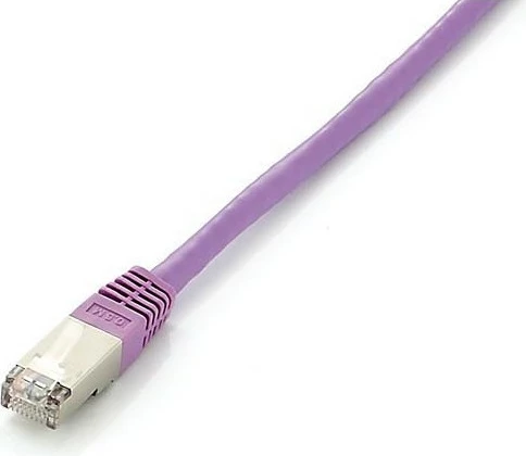 Kabllo rrjeti Cat6a Equip 0.5m S/FTP, RJ-45, e purpurt