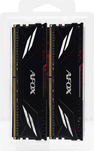 RAM Memorje AFOX GAMING DDR4 2x16GB 3200MHz CL16 XMP2, e zezë