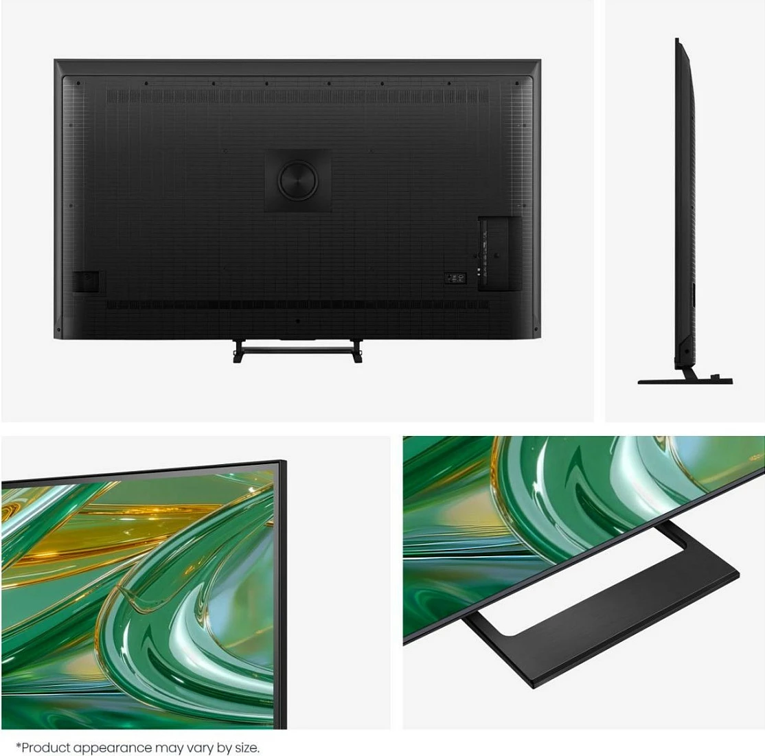 Smart TV Hisense 55E8S, 55", 4K ULED MiniLED, 144Hz, WiFi/Bluetooth, Black/Grey