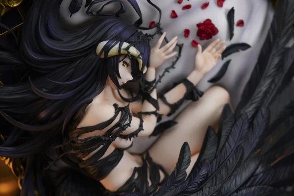 Figurinë koleksionuese Square Enix Albedo Ending Ver. (Art by so-bin) 1/7, PVC/ABS, 27×20×17 cm, e zezë/artë
