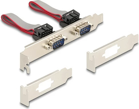 Kartë zgjerimi Mini PCIe DeLOCK 95276, 2x RS-232 (DB9) e gjelbër