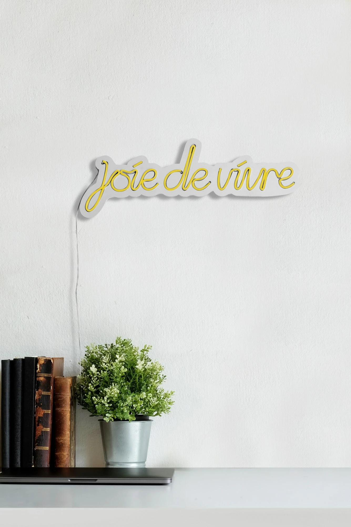 Dritë dekorative LED plastike, 'Joie de Vivre', e verdhë