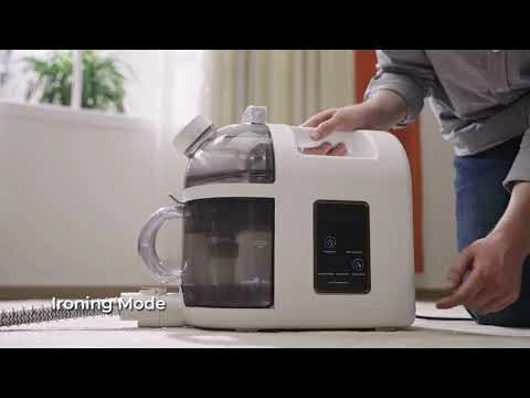 Fshesë me avull Uwant B200, 1900W, 12kPa, depo ujë pastër 1.5L + ujë të ndotur 1.5L, 100°C, gri